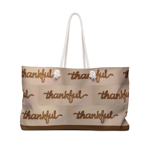 Thankful Weekender Bag