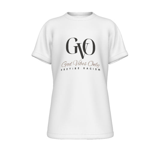 Baxx Collection - GVO "God Vibes only" Retire Racism (Kid's T-Shirt)
