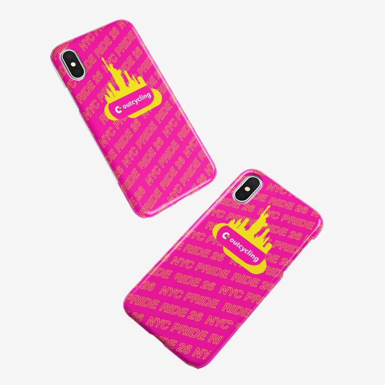 NYC Pride Ride iPhone case