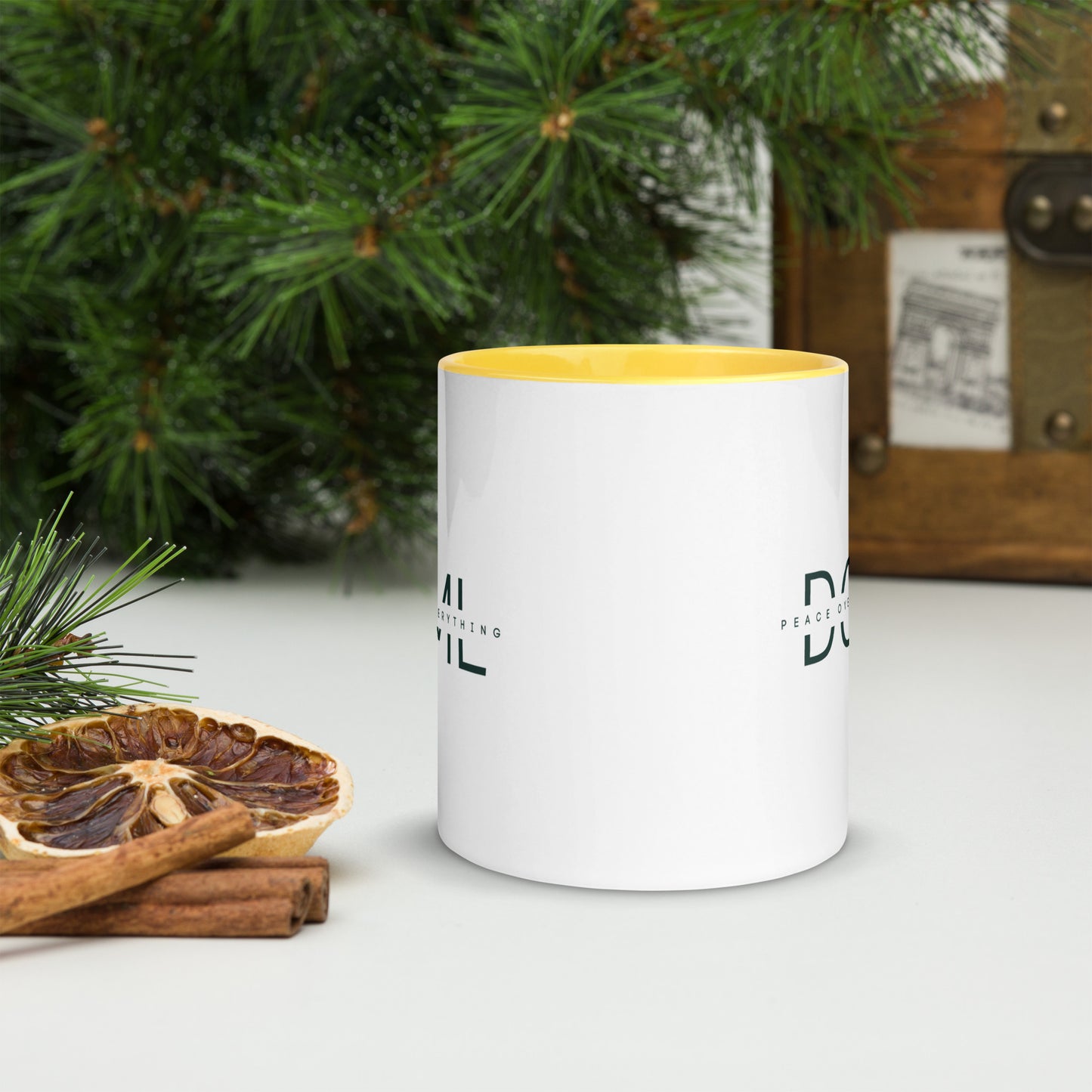 DCML "Peace Over Everything" Collection (Mug with Color Inside)