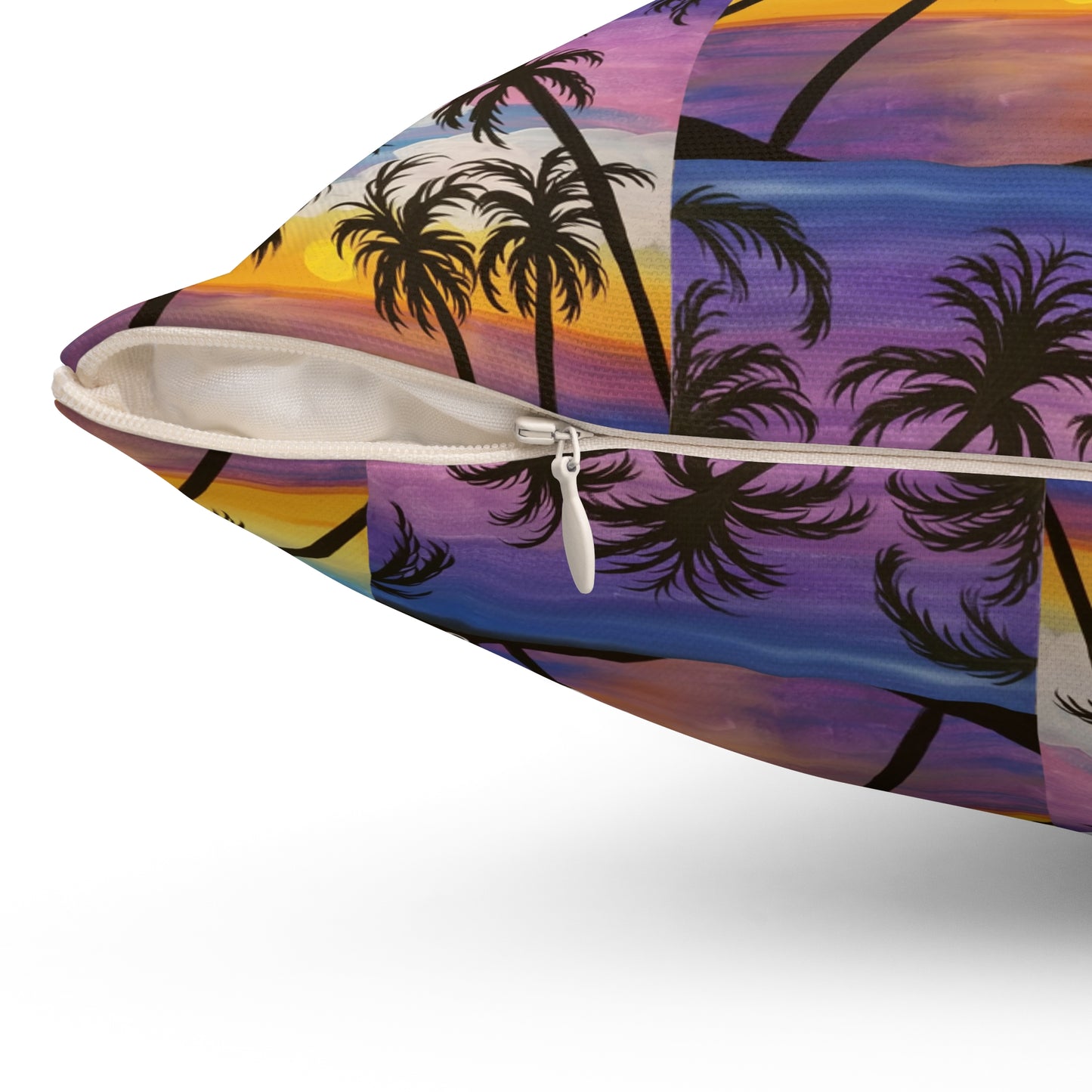 Paradise 2 Spun Polyester Square Pillow