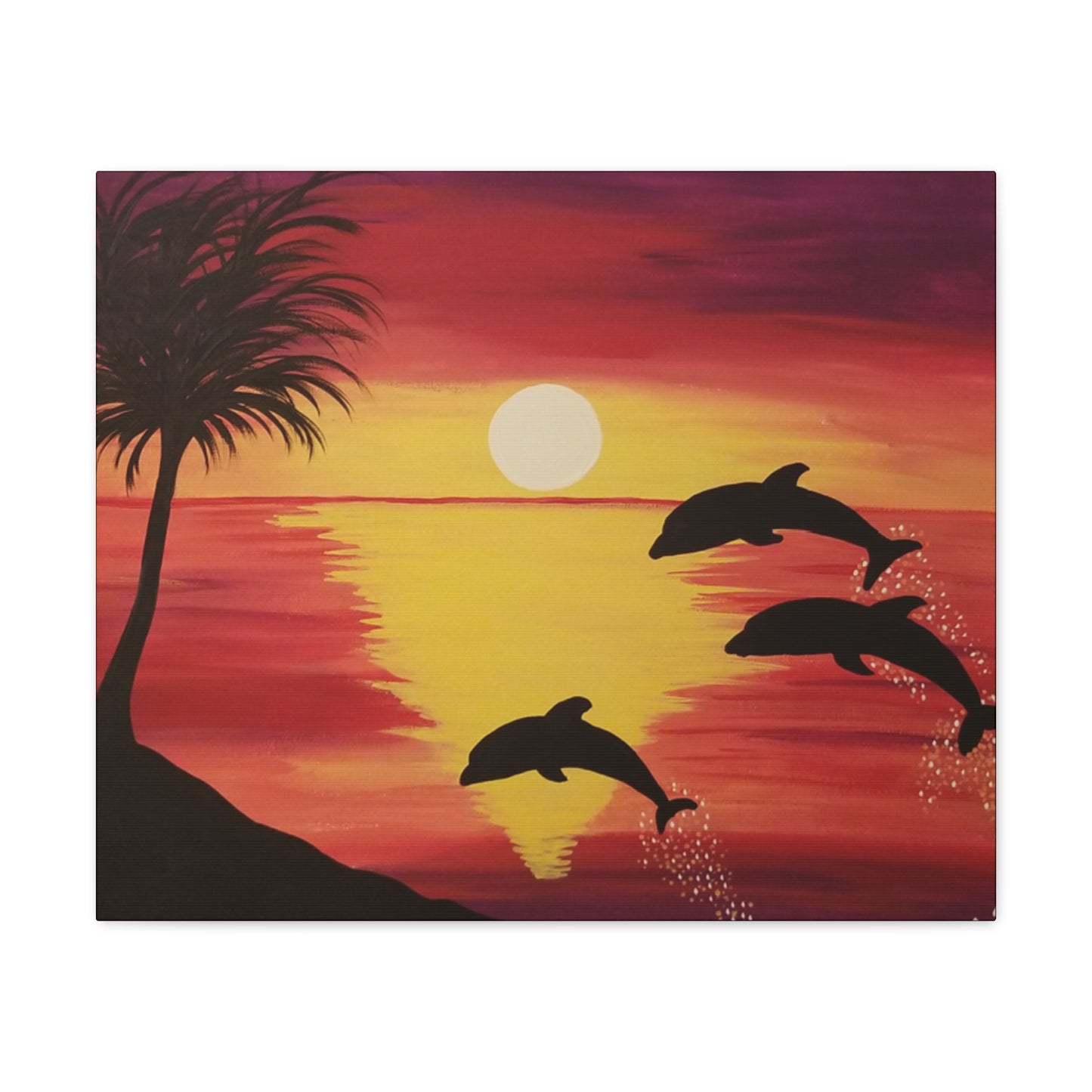 Dolphin Sunset