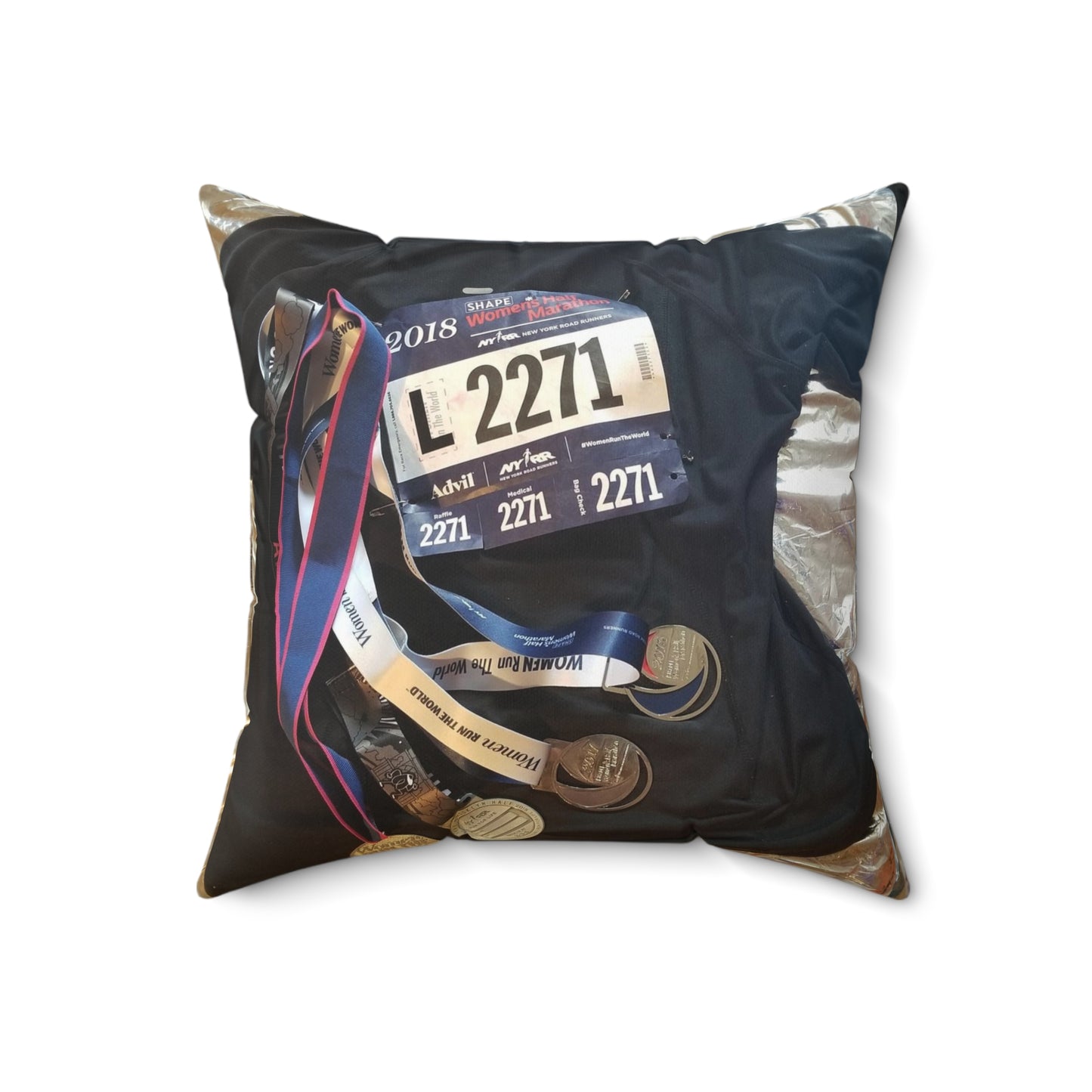 Champion Spun Polyester Square Pillow