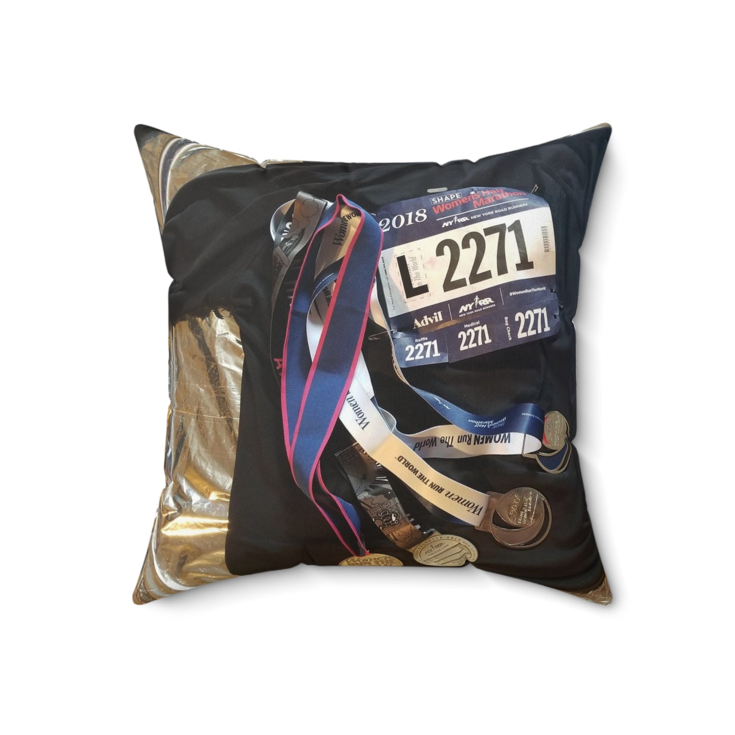 Champion Spun Polyester Square Pillow