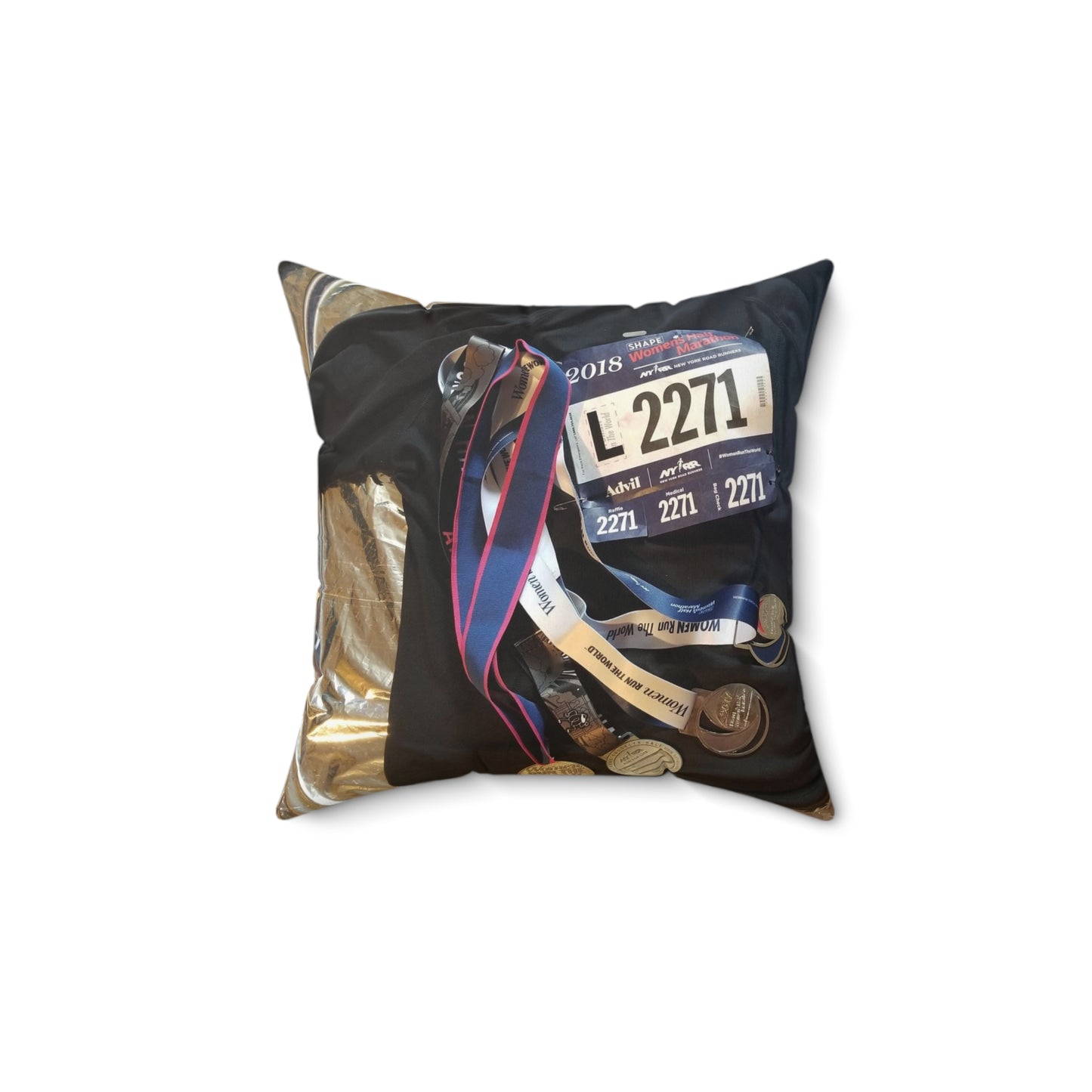 Champion Spun Polyester Square Pillow