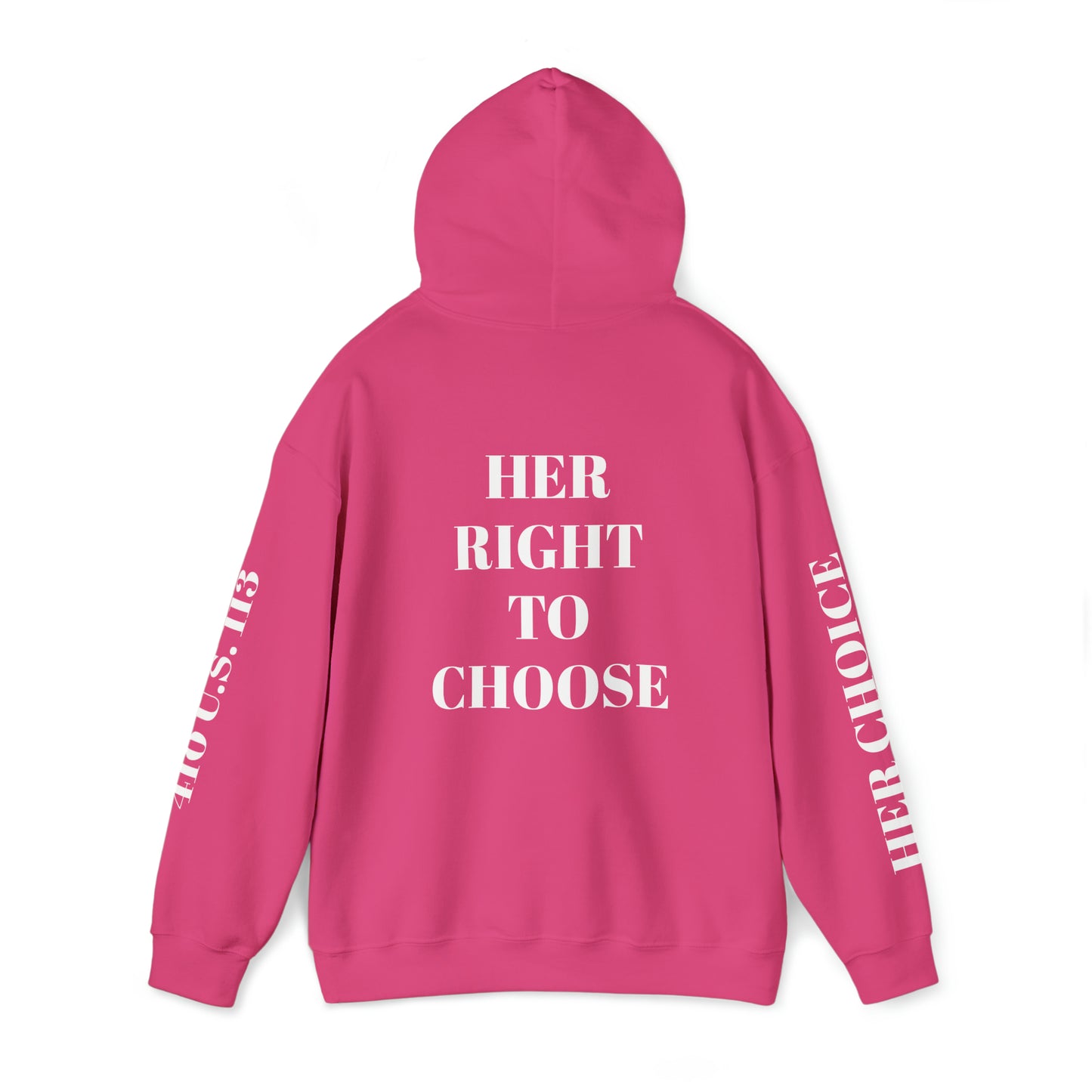 AFBNJ DESIGN 410 (ROE V WADE) Unisex Heavy Blend™ Hooded Sweatshirt