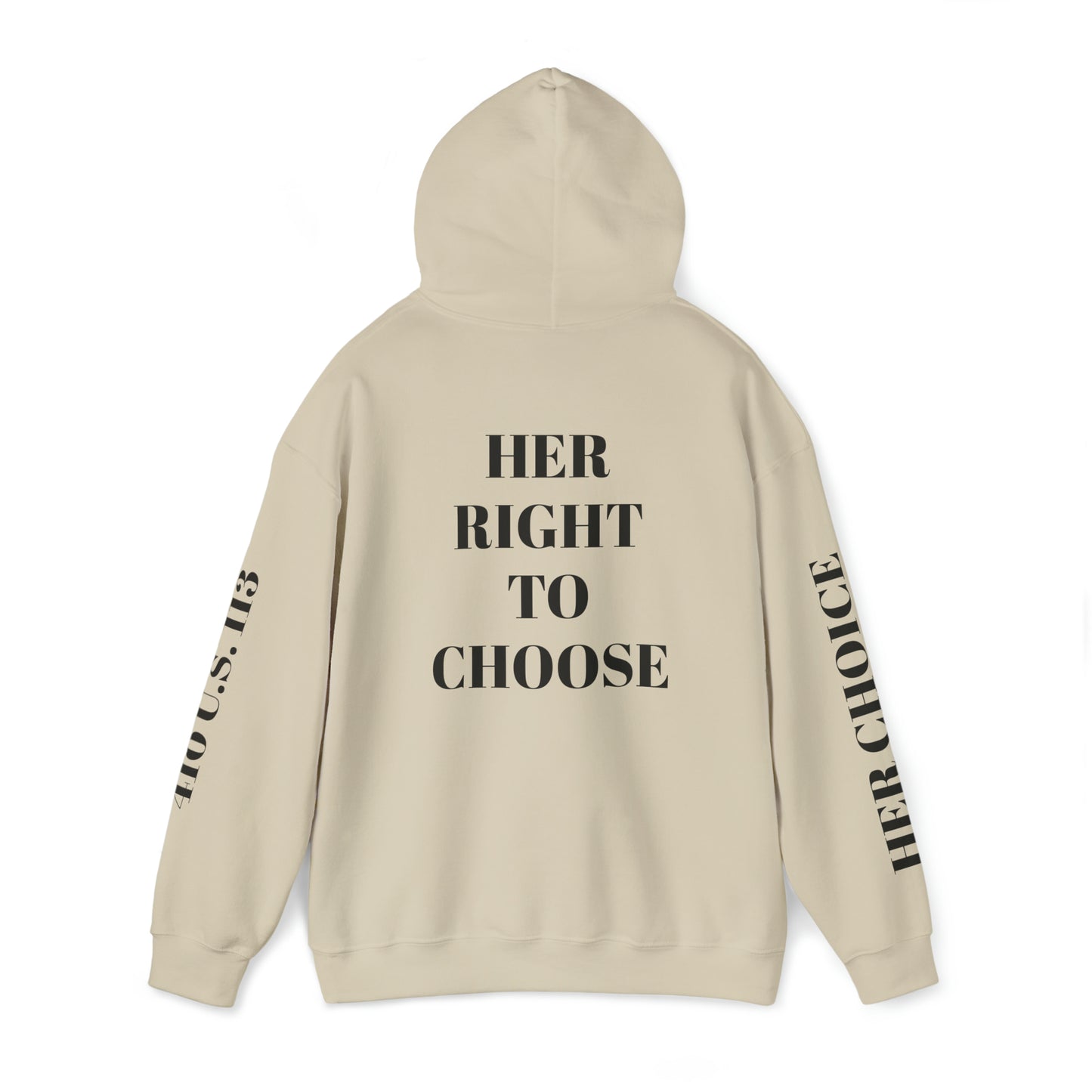 AFBNJ DESIGN 410 (ROE V WADE) Unisex Heavy Blend™ Hooded Sweatshirt