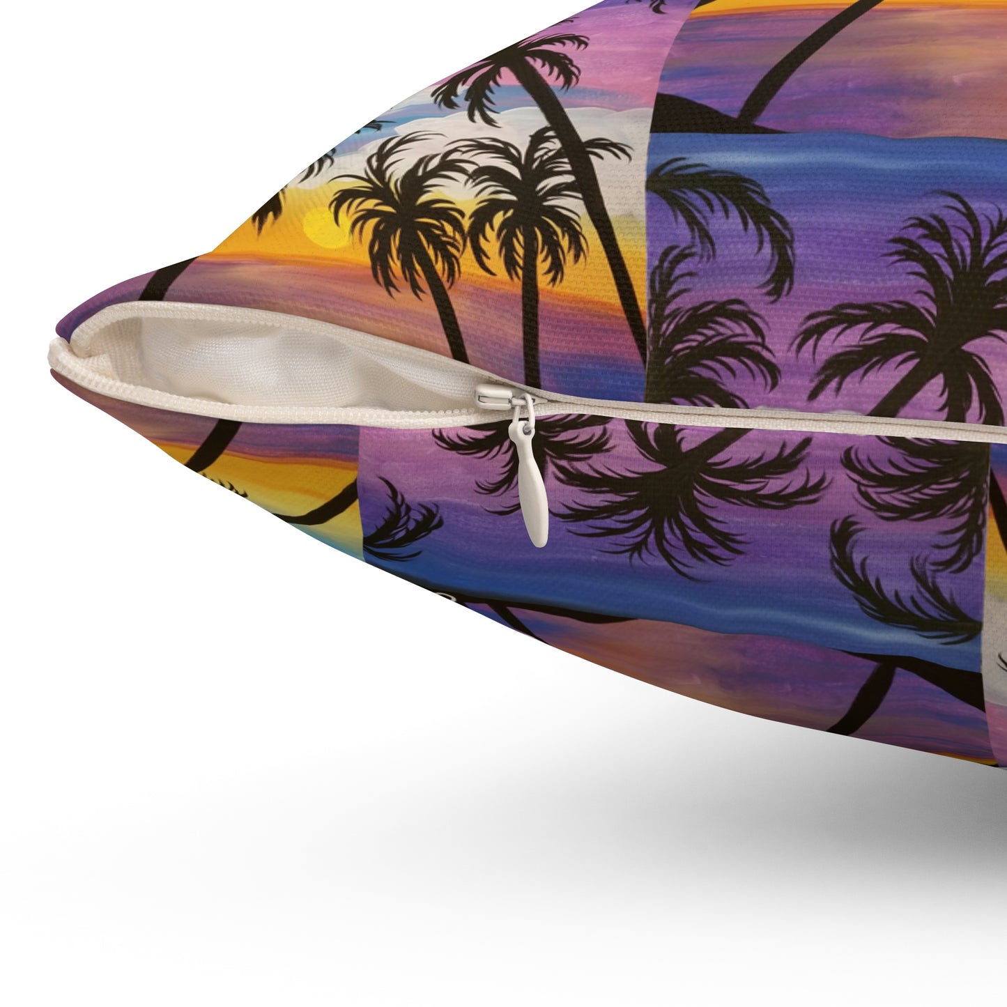 Paradise 2 Spun Polyester Square Pillow