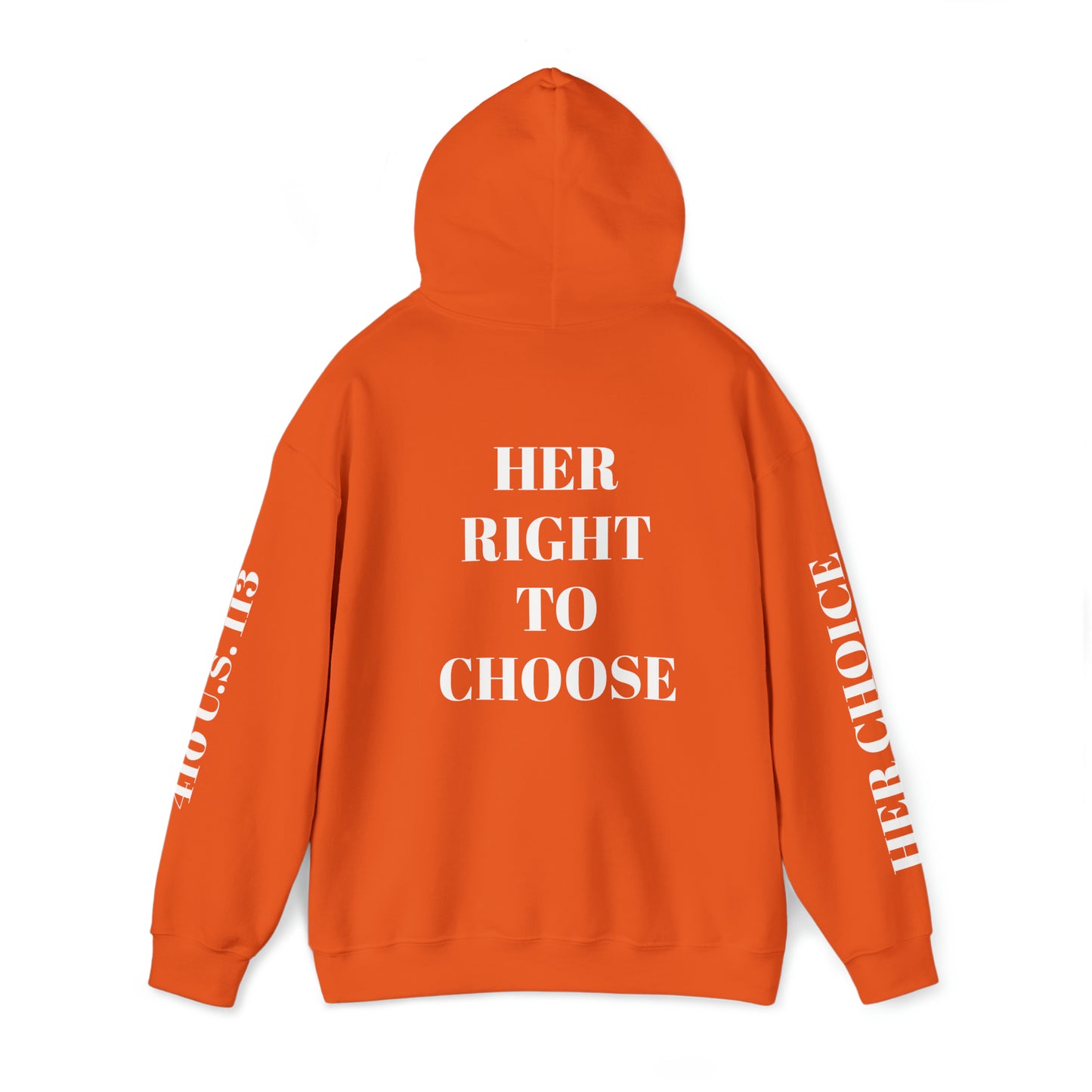 AFBNJ DESIGN 410 (ROE V WADE) Unisex Heavy Blend™ Hooded Sweatshirt