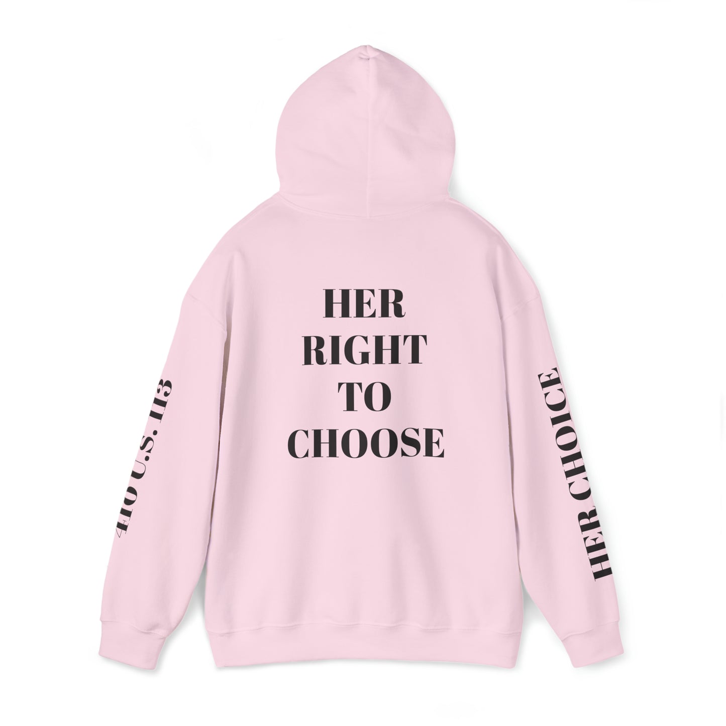 AFBNJ DESIGN 410 (ROE V WADE) Unisex Heavy Blend™ Hooded Sweatshirt