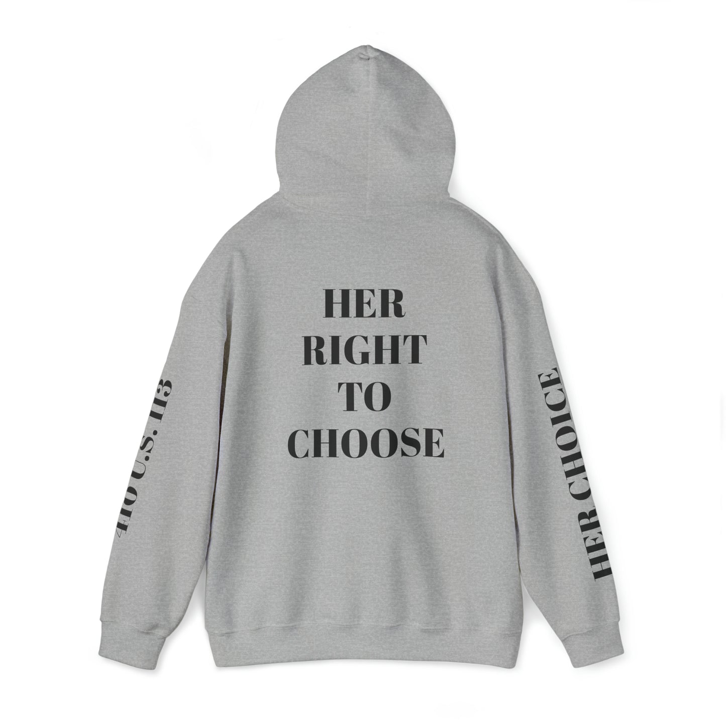 AFBNJ DESIGN 410 (ROE V WADE) Unisex Heavy Blend™ Hooded Sweatshirt