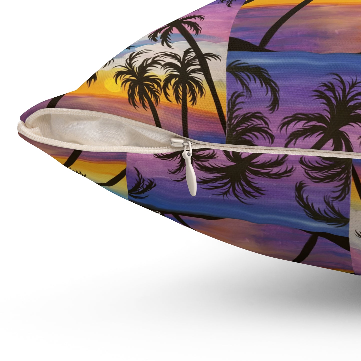 Paradise 2 Spun Polyester Square Pillow