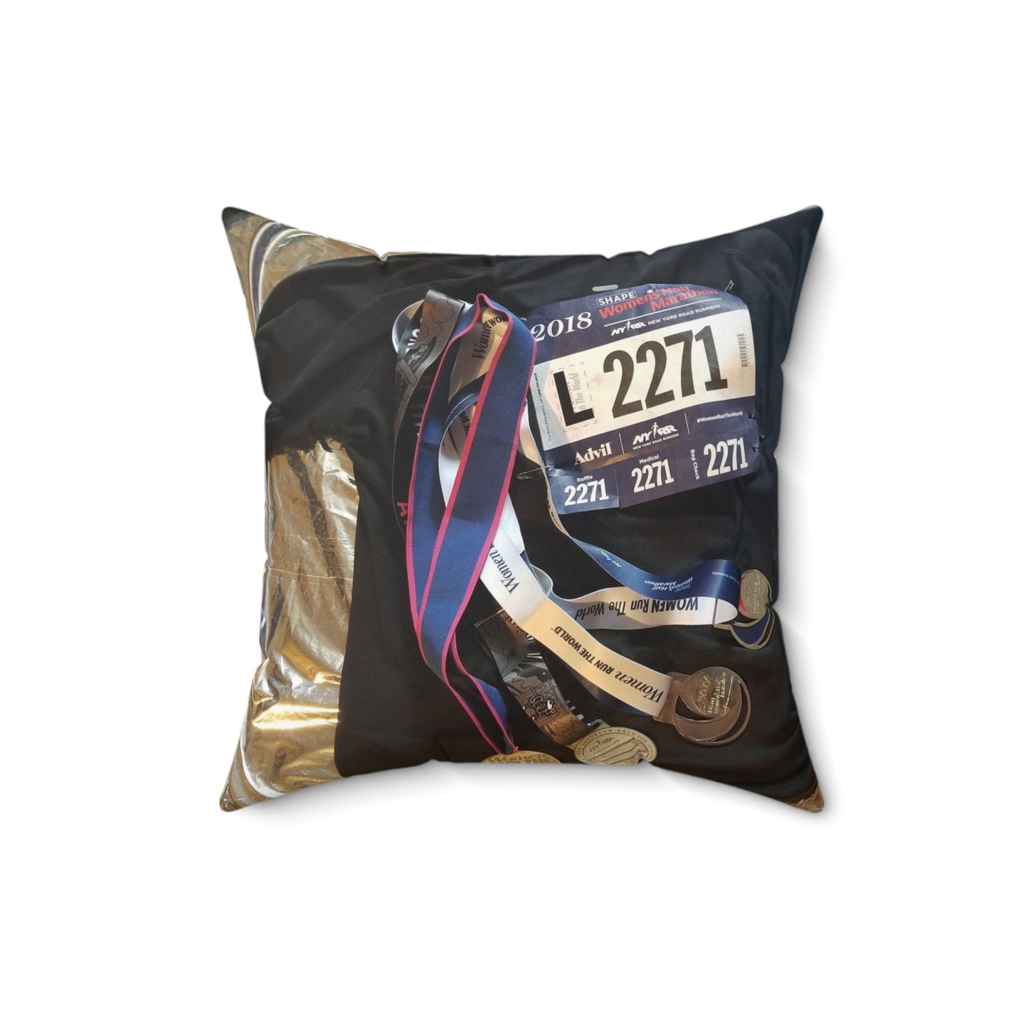 Champion Spun Polyester Square Pillow