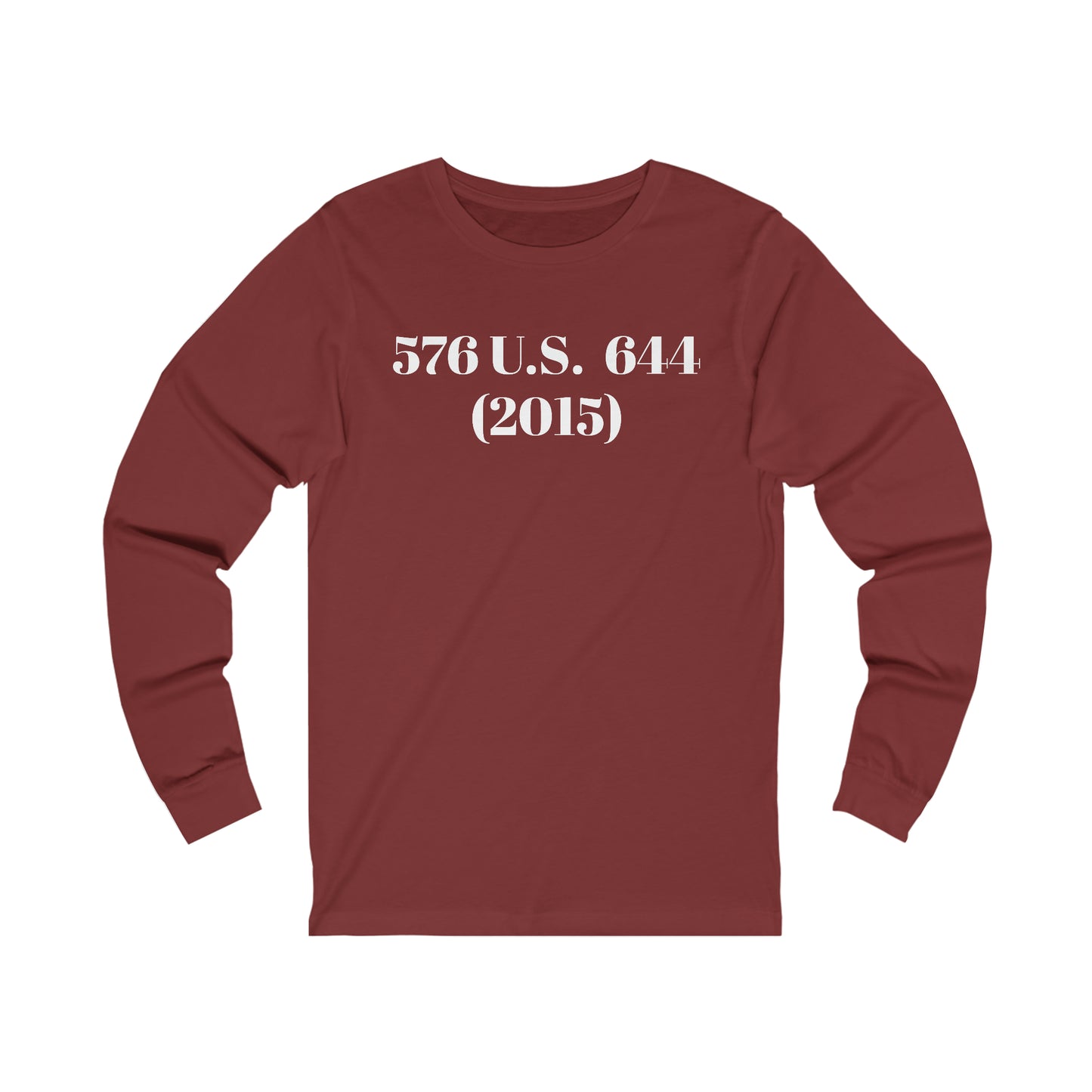 AFBNJ DESIGN 576 (OBERG' V HODGES) Unisex Jersey Long Sleeve Tee