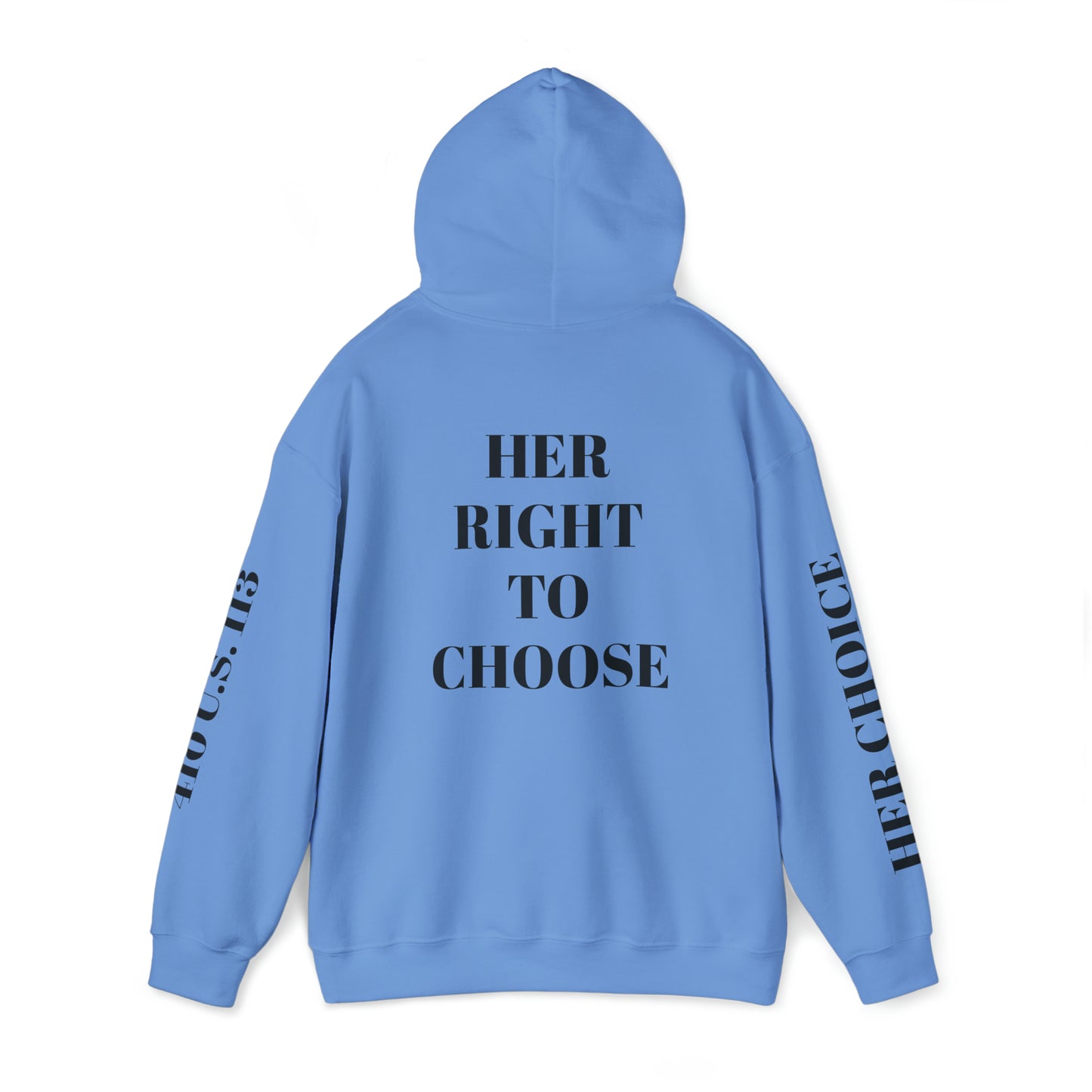 AFBNJ DESIGN 410 (ROE V WADE) Unisex Heavy Blend™ Hooded Sweatshirt