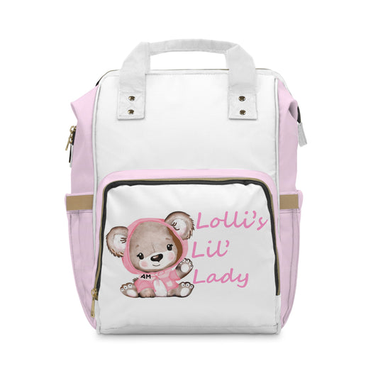 Lolli's Lil Lady Multifunctional Diaper Backpack