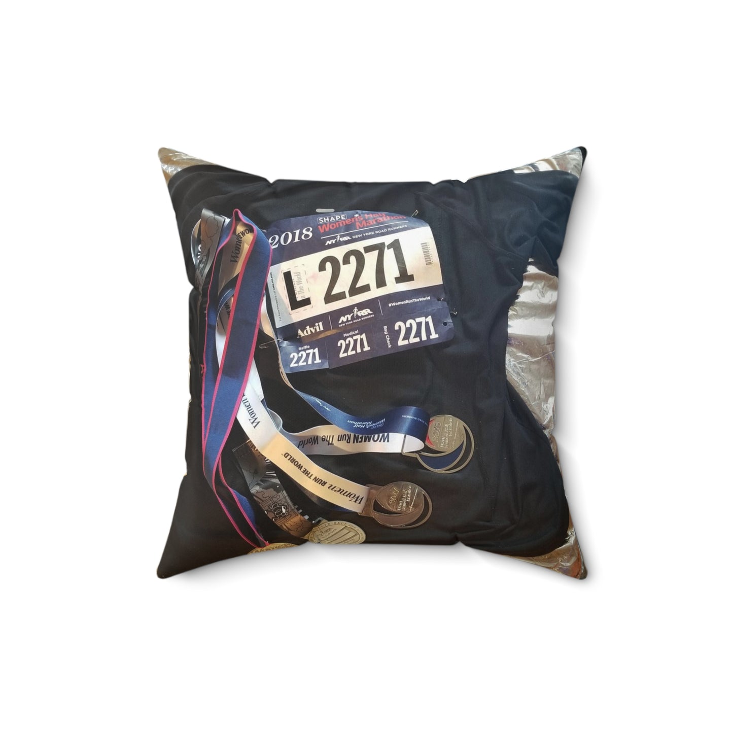 Champion Spun Polyester Square Pillow