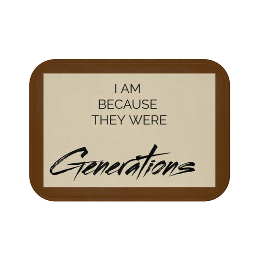 Generation I am because they were Bath Mat
