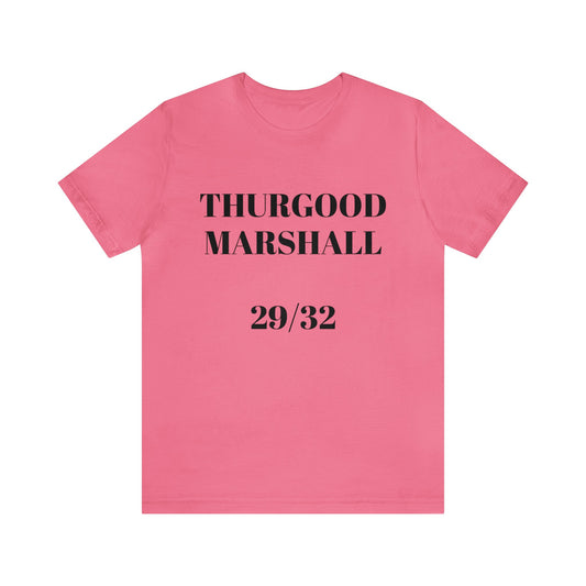 AFBNJ DESIGN 29/32 LEGAL EAGLE (THURGOOD MARSHALL) Unisex Jersey Short Sleeve Tee