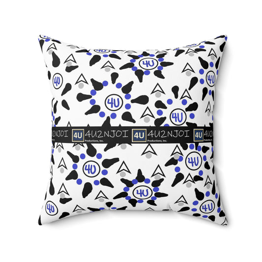 4U2NJoi Productions Original Design 2 Spun Polyester Square Pillow