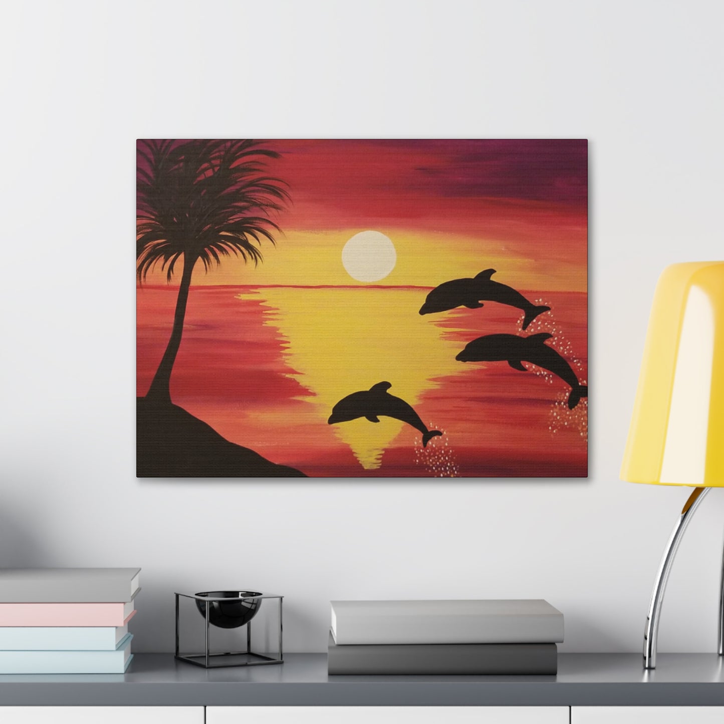 Dolphin Sunset