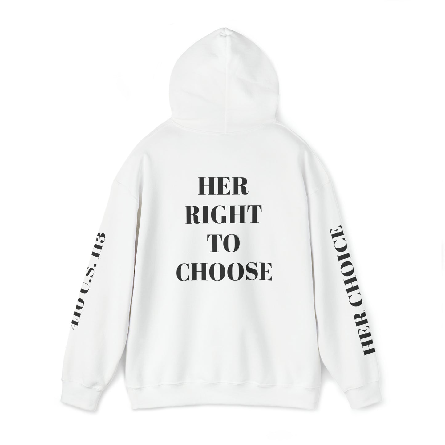 AFBNJ DESIGN 410 (ROE V WADE) Unisex Heavy Blend™ Hooded Sweatshirt