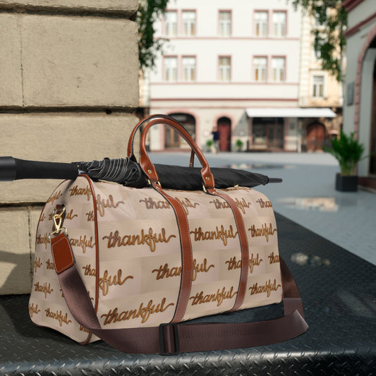 Thankful Waterproof Travel Bag