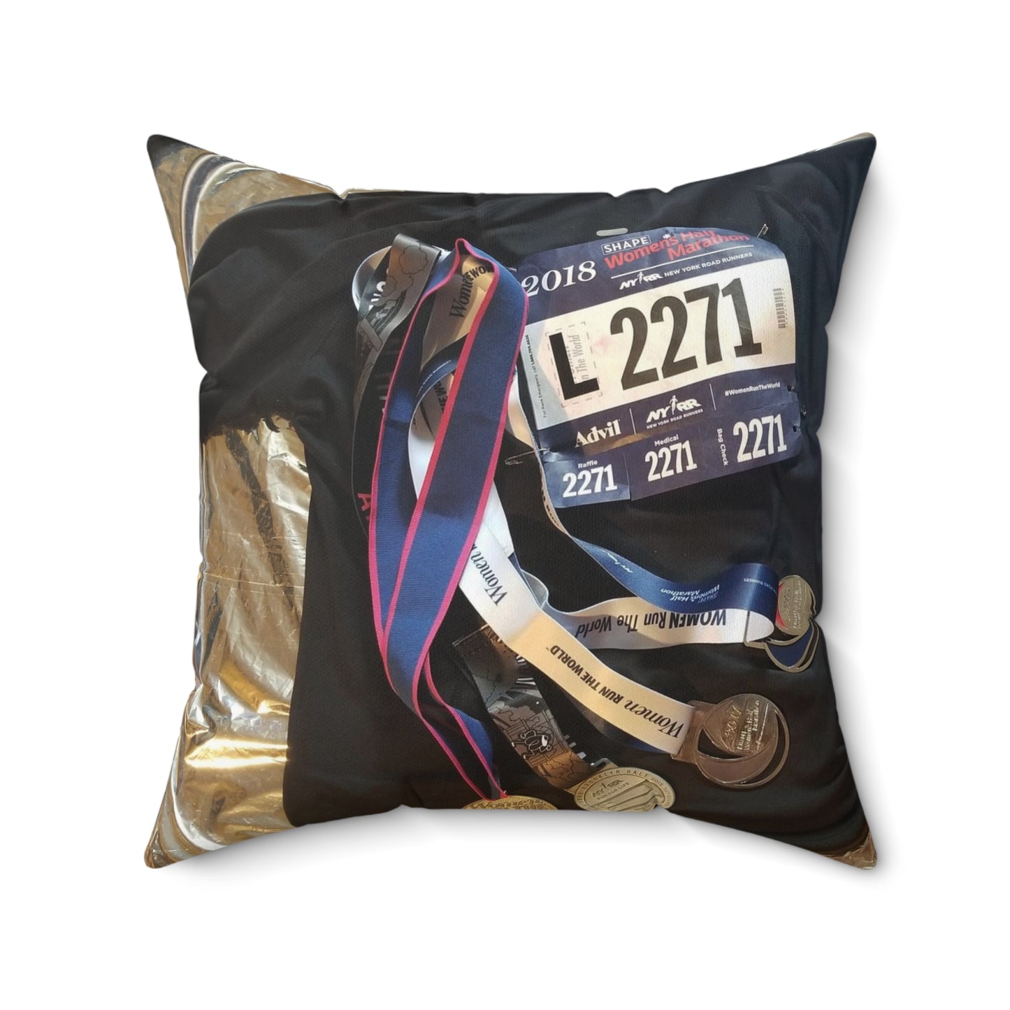 Champion Spun Polyester Square Pillow