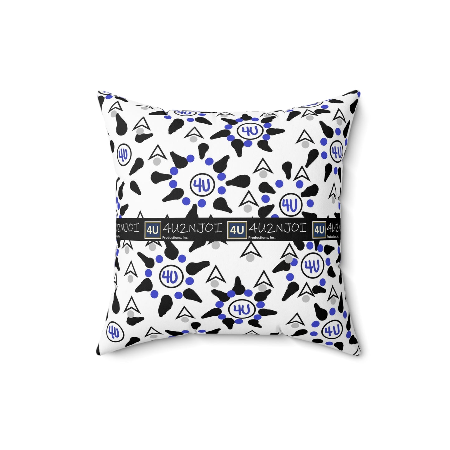 4U2NJoi Productions Original Design 2 Spun Polyester Square Pillow