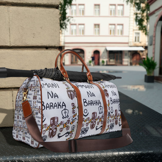 Amani Na Baraka Waterproof Travel Bag