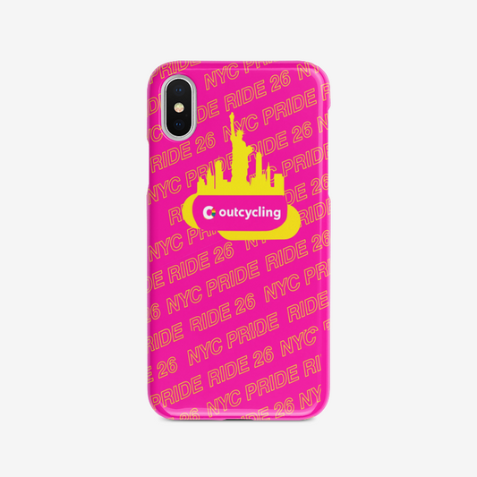 NYC Pride Ride iPhone case