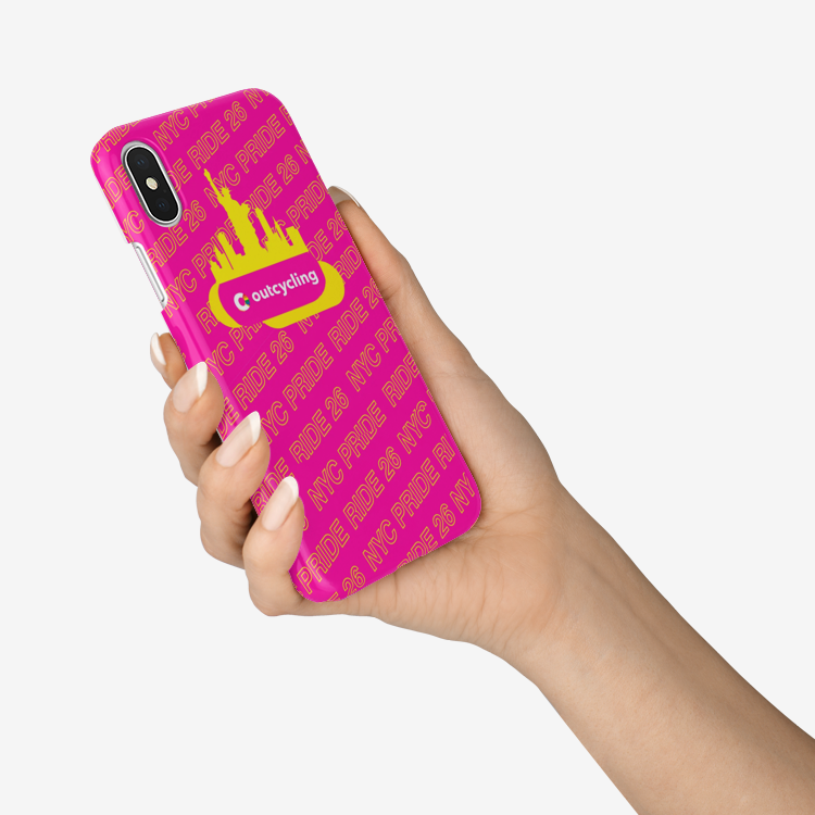NYC Pride Ride iPhone case
