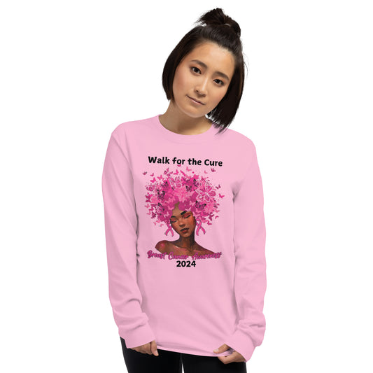 Team Outlaw Long Sleeve Tee (Pink or White)