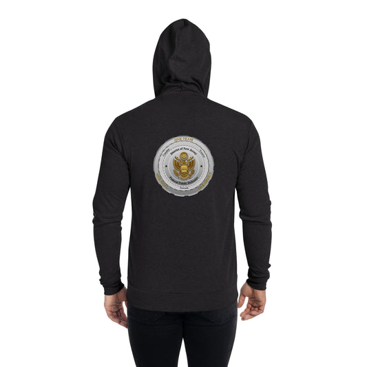 New Jersey DA's_ Office Unisex zip hoodie