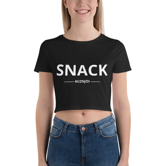 SNACK 4u2njoi Women’s Crop Tee