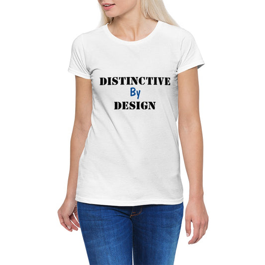 DISTINCTIVE Women's Cotton Stretch CrewNeck T-Shirt