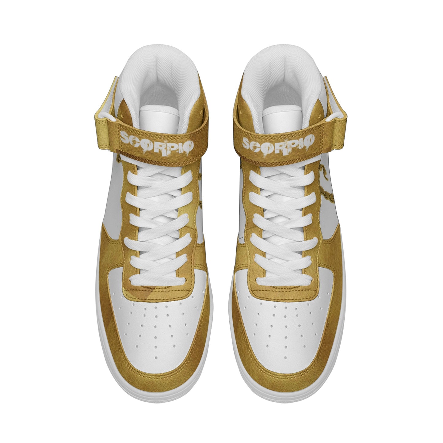 SCORPIO ZODIAC Unisex high Top Leather Sneakers