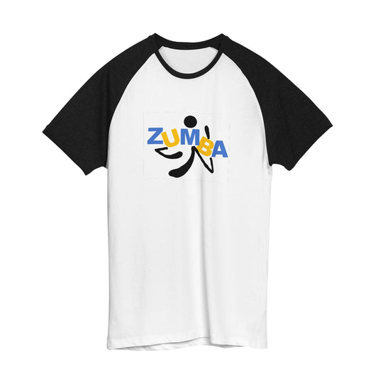 Zumba Women's Premium Cotton Raglan Tshirts