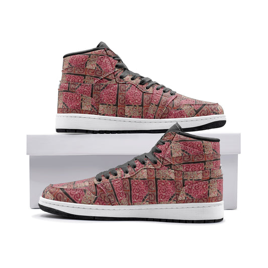 Pink Paint Design Unisex Sneaker TR