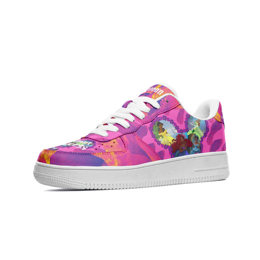 Deneen_Mock 2_Unisex Low Top Leather Sneakers