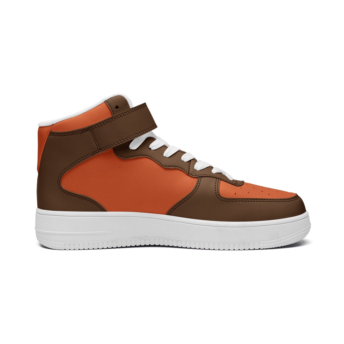 Fall Flavors Unisex high Top Leather Sneakers