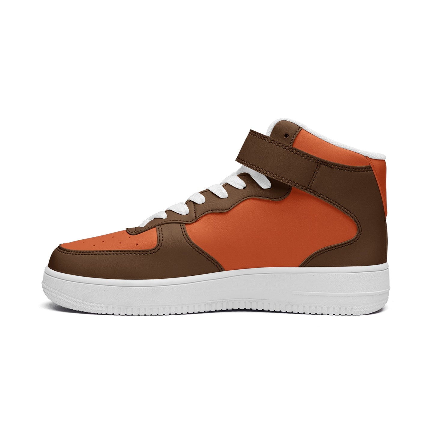 Fall Flavors Unisex high Top Leather Sneakers